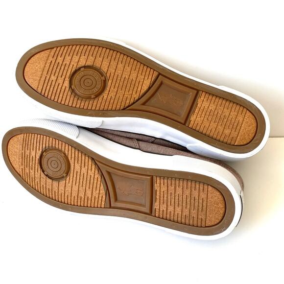 Polo Ralph Lauren Forestmont II Brown Chambray NWOB Mens sneakers size 8.5 - Picture 9 of 10